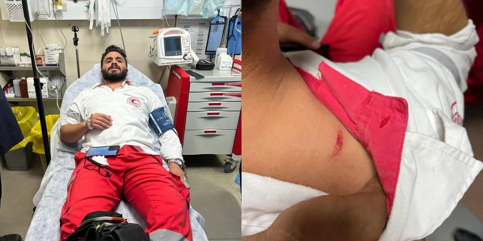 الصورة/ جمعية الهلال الأحمر الفلسطيني